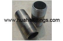 Barrel Nipple/Pipe Nipple SCH40 SS304 NPT 3/4"x2"