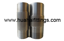 Barrel Nipple/Pipe Nipple SCH40 SS304 NPT 1"x2"