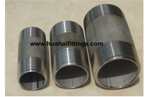 DN40 Pipe Nipple/Barrel Nipple SS304/SS316 DIN Thread