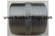 SCH80 NPT Stainless Steel Barrel Nipple SS304