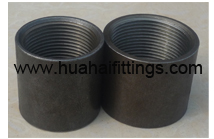 BSPT Steel Black Full Coupling/Socket